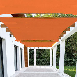 Voile d'ombrage <span class=keywords><strong>pour</strong></span> jardin, patio, <span class=keywords><strong>balcon</strong></span>, extérieur, en HDPE, 5x5M, voiles et filets pare-soleil, couleur orange - Product Image 6