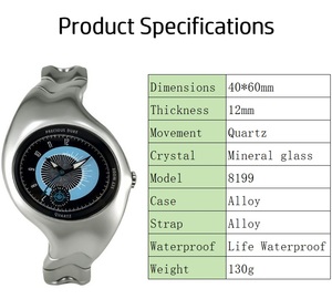 Orologio Vintage Y2K Impermeabile Personalizzato di Lusso in Acciaio di Alta Qualità con Quadrante Luminoso al Quarzo per Uomo - Product Image 3