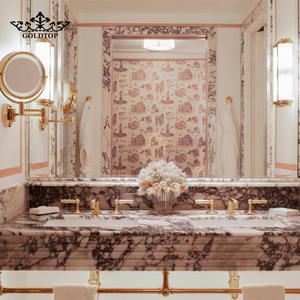 Encimeras de Baño Ecológicas de Mármol Dolomita <span class=keywords><strong>Fouquet</strong></span> New York de GOLDTOP con Diseño Moderno - Product Image 2