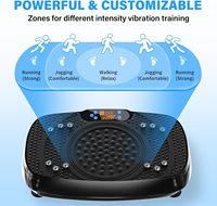 OEM Großhandel Ergonomische Mini Vertikale Vibrationsplatte, Kleine Fitness-Vibrationsplatte für Ganzkörpertraining