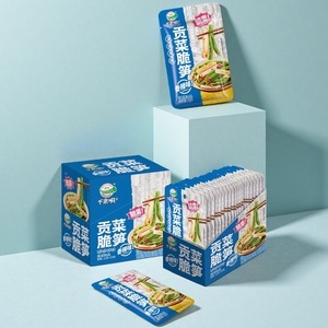 Snacks chinois salés halal de pousses de bambou conservées 22g Prêts à servir Régime alimentaire asiatique sain - Product Image 2