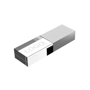 Oem Logo Memory Stick 32Gb 16Gb 8Gb Premium Promotional Gift Transparent Crystal Usb Flash Drive
