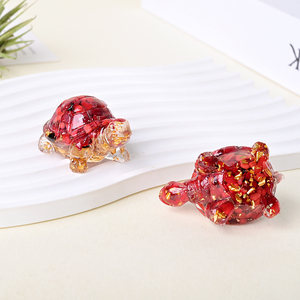 หินคริสตัลธรรมชาติแกะสลักรูปเต่าสำหรับตกแต่งบ้าน ขายส่ง - Product Image 4