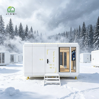 Casa Modular Económica de Aluminio, Casas Contenedor de 20 pies, 30 pies y 40 pies, Casa Modular Prefabricada de Aluminio con Baño y Cocina