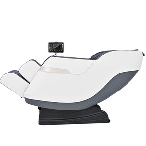 Redma Massage Chair Full Body Railless Electric Intelligent Home Use Dual Mechanism 30 Airbags <b>Light</b> Gray - Product Image 2