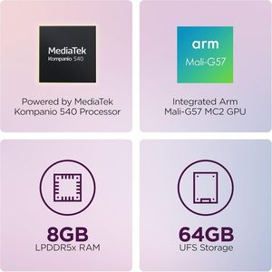 Portátil Lenovo Chromebook M de 14 Pulgadas con Pantalla WUXGA IPS, 8 GB de RAM, 64 GB de Almacenamiento, Color Azul Cósmico, para Estudiantes - Product Image 2