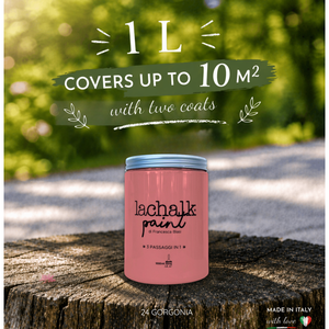 24 GORGONIA 1lt LaChalk the evolution of <b>chalk</b> paint Where <b>chalk</b> meets resin: Hybrid <b>Chalk</b> Resin Paint made in Italy - Product Image 2
