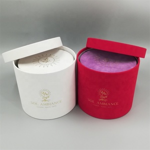 Cajas de Embalaje Populares Hechas a Mano, Redondas, de Terciopelo, con Forma de Flor, Tubo de Cartón, con Logotipo Personalizado, Caja de Regalo con Recubrimiento UV, Modelo CZAB - Product Image 6