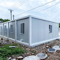 Maison conteneur économique et moderne en panneaux sandwich démontables, maisons préfabriquées compactes, maison de retraite de luxe, bureau extérieur, bâtiment commercial rapide