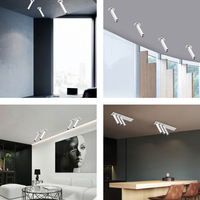 ALLWAY – projecteur LED en aluminium sur mesure, lumière blanche réglable 240V pour salle de réunion