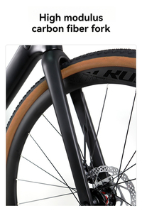 <span class=keywords><strong>Bicicleta</strong></span> de <span class=keywords><strong>Gravel</strong></span> V1 de Fibra de Carbono de Alta <span class=keywords><strong>Calidad</strong></span>, NUEVA 2026, al Mejor <span class=keywords><strong>Precio</strong></span>, 2x12 Velocidades, Frenos de Disco Hidráulicos, Cuadro de Alto Módulo, 700c - Product Image 3