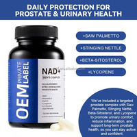 Soutien Énergétique Cellulaire, Booster d'Oxyde Nitrique, Santé de la Prostate, Soutien Antioxydant, Resvératrol, CoQ10 pour Hommes, Complexe NAD+ pour Hommes