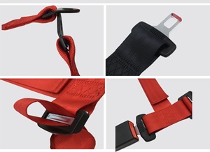 समायोज्य 4-बिंदु सुरक्षा बेल्ट एक्सपेरियर के साथ सार्वभौमिक मॉडल के लिए समायोज्य 4-बिंदु सुरक्षा बेल्ट - Product Image 6