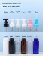 Flacon Pompe à Mousse Personnalisé pour Savon Liquide 100ml 120ml 150ml 200ml 250ml Vide Mat Cosmétique Lavage Mousse Flacon à Mousse
