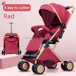 Weiße Aluminium legierung Kunststoff Schlafsack Kinderwagen Baby <span class=keywords><strong>3</strong></span> in 1/Dreiräder Kinderspiel zeug fahren auf Auto Reises ystem Kinderwagen - Product Image 4