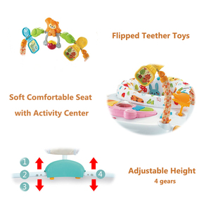 Bébé Apprentissage Walker Rebond Saut Chaise Activité Videur <span class=keywords><strong>Jumperoo</strong></span> Bébé avec des Lumières et Musique - Product Image 6