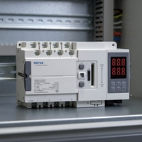 NTDT85 250A II 3P/4P AC230V Commutateur de transfert automatique double alimentation ATS pour le transfert de puissance de secours des centres de données