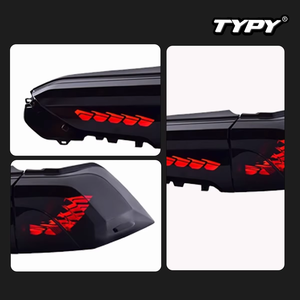 TYPY Nueva Luz Trasera LED Roja Completa Modificada y Mejorada para 2019-2022 con Señal de Giro Dinámica y Freno - Product Image 6