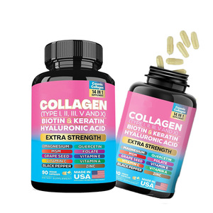 Complément alimentaire personnalisé pour adultes : capsules de collagène pour la beauté, favorisant la santé de la peau, des ongles et des cheveux - Product Image 6
