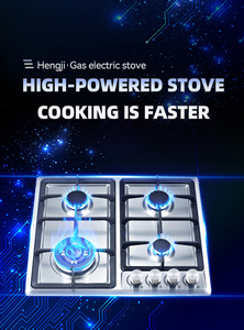 Four Burners Stainless Steel <strong>Gas</strong> <strong>Cooker</strong> 4 burner <strong>Gas</strong> Stove Table Top Kitchen 4 burner Cook Top <strong>Gas</strong> <strong>Cooker</strong> Stove - Product Image 6