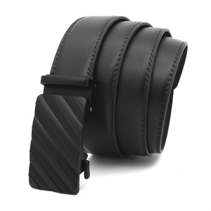 <span class=keywords><strong>Cintura</strong></span> LQbelt <span class=keywords><strong>nera</strong></span> <span class=keywords><strong>opaca</strong></span> fibbia automatica da uomo <span class=keywords><strong>cintura</strong></span> in microfibra resistente <span class=keywords><strong>cintura</strong></span> cricchetto LOGO della fabbrica - Product Image 2