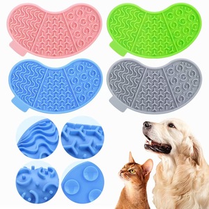 Alfombrilla de Silicona Impermeable para Mascotas, Antideslizante, de Secado Rápido, para Perros y Gatos, Diseño Moderno con Patrón Sólido para Comida - Product Image 6