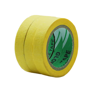 Rollo <span class=keywords><strong>Jumbo</strong></span> de papel crepé de alta calidad, cinta adhesiva de goma de un solo lado para pintar y hacer bricolaje, venta al por mayor de fábrica - Product Image 4