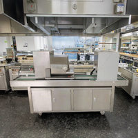 Laminoir à pâte automatique à ultrasons Wanli Industrial pour biscuits, pour les magasins d'alimentation, les hôtels, état neuf, alimentation électrique