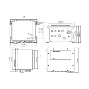 เครื่องชั่งน้ำหนัก Veidt สำหรับเครื่องมือ IND131 - กล่องสายไฟแบบ 13B1 ยี่ห้อ TOLEDO พร้อมตัวเลือก 13D1 รางแสดงผลแบบดิจิตอล ชั่งน้ำหนักได้อย่างแม่นยำ พร้อม Clea - Product Image 4