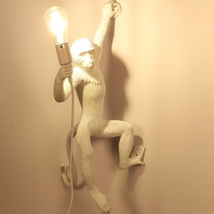 Modern Lighting Fixture Vintage <strong>Monkey</strong> Pendant <strong>Light</strong> Creative Lighting E27 for Dining Room Bar Cafe Decorative <strong>Hanging</strong> Lamp - Product Image 4