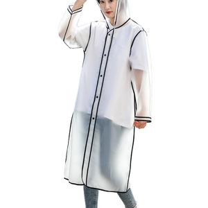 Imperméable long <span class=keywords><strong>transparent</strong></span> pour garçons en EVA, idéal pour le voyage et le commerce transfrontalier, modèle unique et tendance pour l'extérieur - Product Image 5