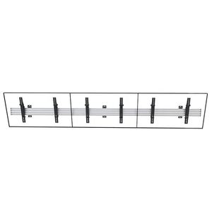 Support 3 écrans <span class=keywords><strong>TV</strong></span> à écran plat Support mural <span class=keywords><strong>TV</strong></span> mural avec bras inclinables - Product Image 3