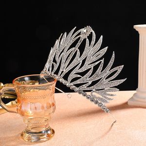 Coronas Clásicas de Diamantes y Piedras Preciosas para Concursos de Belleza, Coronas Personalizables con Logotipo para Concursos, Bodas, Banquetes, <span class=keywords><strong>Miss</strong></span> Universo - Product Image 1