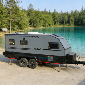 Remolque de Viaje Todoterreno para las Cuatro Estaciones con Aislamiento para Invierno, Energía Solar, para Campamentos Familiares - Product Image 4