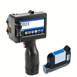 2024 New Automatic Handheld Inkjet Label Printer for Expiry Date Coding on Plastic - Product Image 1