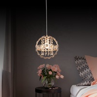 Lampe suspendue pour îlot de cuisine en fer avec douille E27 E26, diamètre 18 cm, hauteur réglable 100 cm, 110V 220V