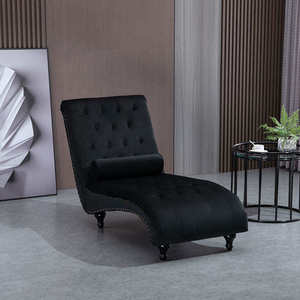 Partner la migliore vendita di mobili da soggiorno in legno di lusso in stile francese sedie a sdraio moderne con Chaise del sesso - Product Image 5