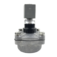 Katup Pulsa Paduan Aluminium RCAC20T4 3/4 Inci, Katup Pulsa Pneumatik 20mm, Katup Jet Pulsa Pilot Jarak Jauh Berulir Sudut Kanan