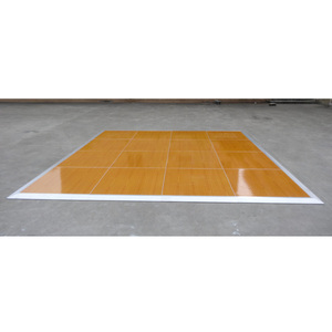 Pista de baile entrelazable y desmontable de estilo simple para decoración de bodas - Product Image 5