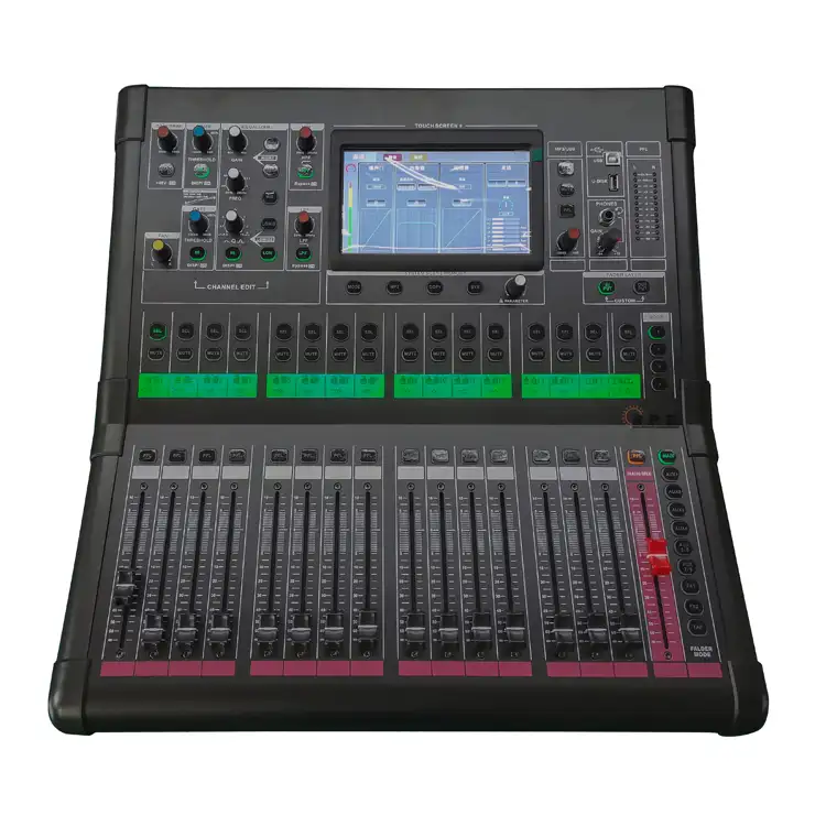 SPE consegna veloce digitale di ingresso 20 canali di alimentazione del registratore audio professionale mixer digitale costruito in scheda audio mixer console
