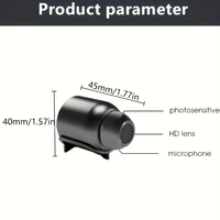Mini Cámara Wifi X5 HD 720p Ysxlite con Visión Nocturna, Detección de Movimiento, Videocámara, Cámara de Seguridad para el Hogar, Monitor para Bebés, Cámara IP