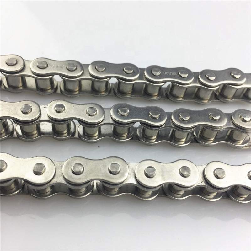 Роликовая цепь с никелевым покрытием 06B