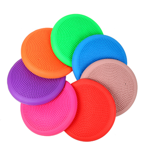 <span class=keywords><strong>Coussin</strong></span> oscillant en PVC rouge avec impression de logo unique Nouveau design Balance Pad ou disque - Product Image 4