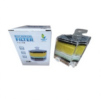 Spons Filter BIO Portabel Akuarium Jeneca Berkualitas Tinggi, Plastik Tahan Lama, Ramah Lingkungan, Hemat Energi untuk Akuarium Dalam dan Luar Ruangan