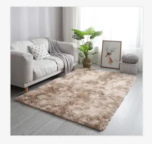 Home decorative machine made modern living room shaggy rug carpet