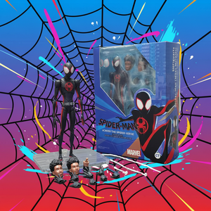 ของเล่น CT ฟิกเกอร์สไปเดอร์แมนไมล์ แอคชั่นฟิกเกอร์ คอลเลคชั่น โมเดลการ์ตูนพีวีซี ของเล่นพร้อมกล่องบรรจุภัณฑ์ดั้งเดิม สำหรับตกแต่ง เหมาะสำหรับอายุ 8 ปีขึ้นไป - Product Image 6