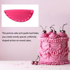 Herramienta Guía para Arco de Pastel, Juego de 2 Piezas, Molde de Plástico ABS para Decoración de Pasteles de Cumpleaños - Product Image 2
