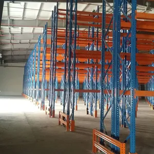 Supports de stockage en acier grands supports de stockage entrepôt racks intégrés élevés