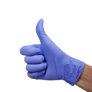 Gants en nitrile de qualité médicale, gants en nitrile industriels, gants en nitrile texturés diamant 8 mil - Product Image 1