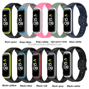 Correas de reloj de silicona de nuevo diseño, correa de pulsera para <span class=keywords><strong>Samsung</strong></span> para <span class=keywords><strong>Galaxy</strong></span> <span class=keywords><strong>Fit</strong></span> <span class=keywords><strong>2</strong></span> (), pulseras deportivas para reloj inteligente - Product Image 3